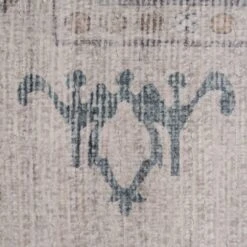 Vintage Multicolour Floral Rug - Audrey -Kukoon Rugs Store ishani audrey beige 00288