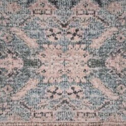Vintage Blue Diamond Rug - Genevieve -Kukoon Rugs Store ishani genevieve 00455