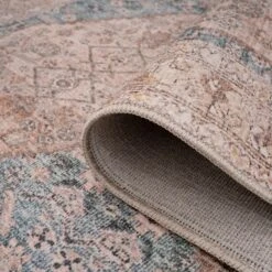 Vintage Blue Diamond Rug - Genevieve -Kukoon Rugs Store ishani genevieve 00476