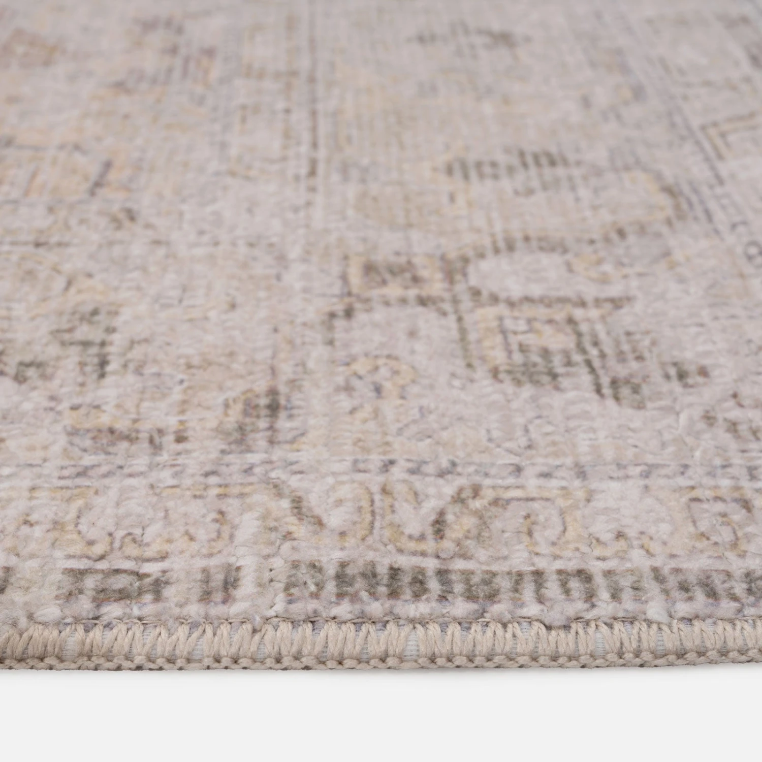 Distressed Yellow Regal Rug - Jade 10 Distressed Yellow Regal Rug - Jade - Image 8