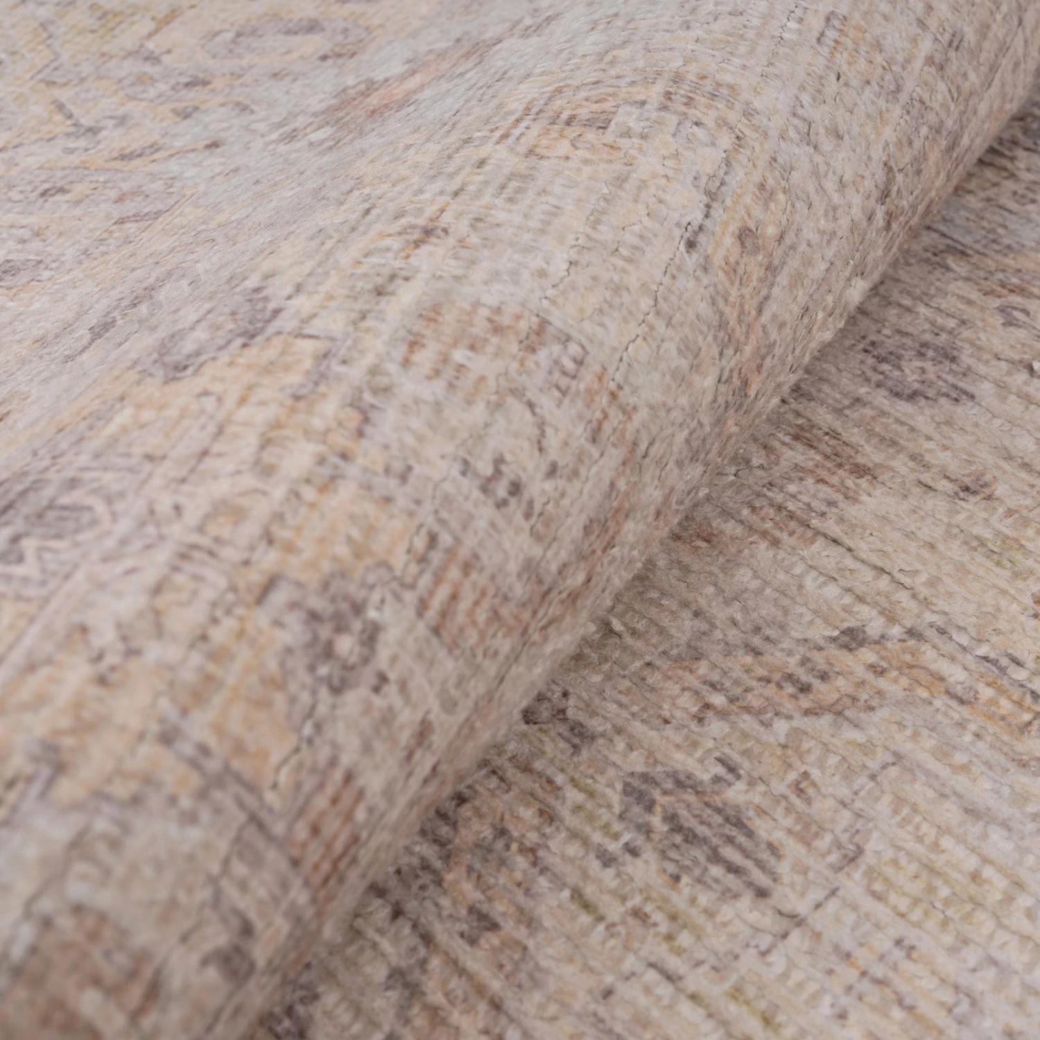 Distressed Yellow Regal Rug - Jade 8 Distressed Yellow Regal Rug - Jade - Image 6