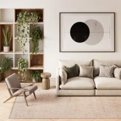 Distressed Yellow Regal Rug - Jade 17 Distressed Yellow Regal Rug - Jade -Kukoon Rugs Store ishani jade livingroom for web