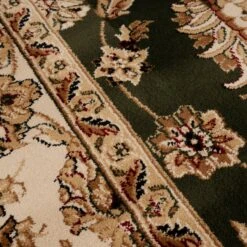 Traditional Green Floral Rug - Koa -Kukoon Rugs Store jasmine koa 06198 b571a4ac 0268 4f6b a84a 99a00a90efed
