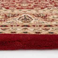Classic Red Medallion Runner Rug - Sonam -Kukoon Rugs Store jasmine sonam 06341
