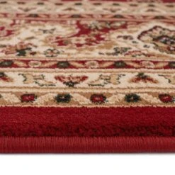 Classic Red Medallion Runner Rug - Sonam -Kukoon Rugs Store jasmine sonam 06365