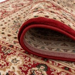 Classic Red Medallion Runner Rug - Sonam -Kukoon Rugs Store jasmine sonam 06374