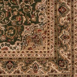 Classical Rich Green Runner Rug - Sunil -Kukoon Rugs Store jasmine sunil 06392 b592c253 301c 48e8 bb97 d85510cf39b4