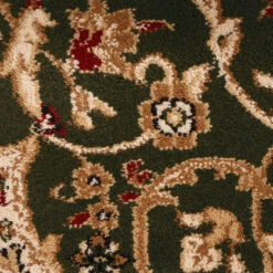 Classical Rich Green Rug - Sunil -Kukoon Rugs Store jasmine sunil 06406