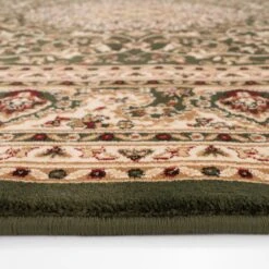 Classical Rich Green Rug - Sunil -Kukoon Rugs Store jasmine sunil 06418
