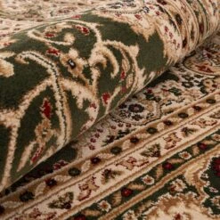 Classical Rich Green Rug - Sunil -Kukoon Rugs Store jasmine sunil 06432