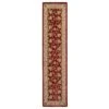 Classical Red Floral Runner Rug - Tirta -Kukoon Rugs Store jasmine tirta 05275 RR overhead