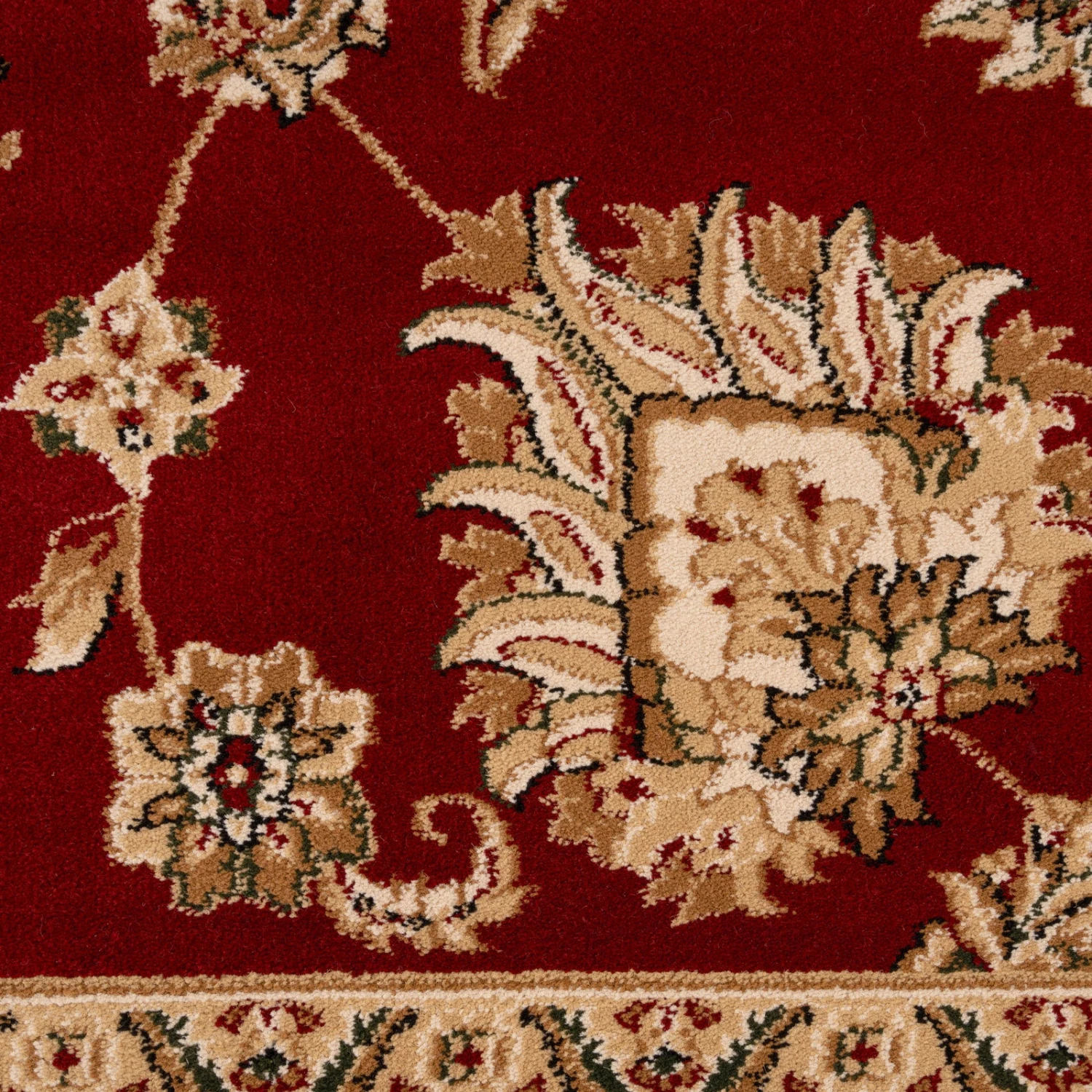 Classical Red Floral Rug - Tirta 7 Classical Red Floral Rug - Tirta - Image 5