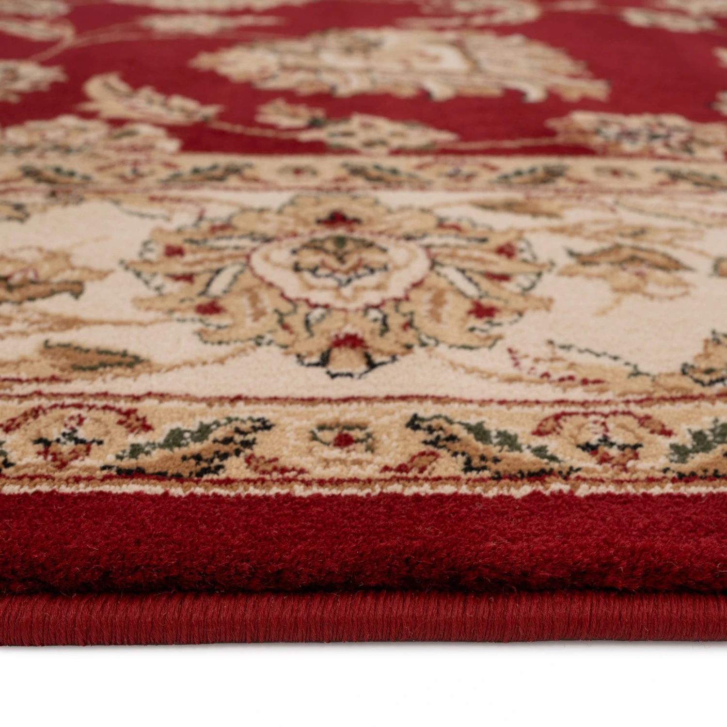 Classical Red Floral Rug - Tirta 8 Classical Red Floral Rug - Tirta - Image 6