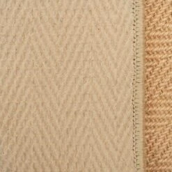 Light Jute Chevron Stair Carpet Runner 14 Light Jute Chevron Stair Carpet Runner -Kukoon Rugs Store juilette no border 04411