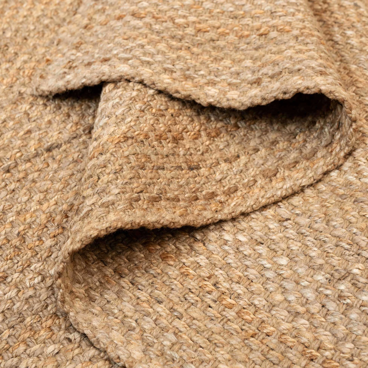 Natural Rustic Brown Bound Jute Rug - Panama 6 Natural Rustic Brown Bound Jute Rug - Panama - Image 4