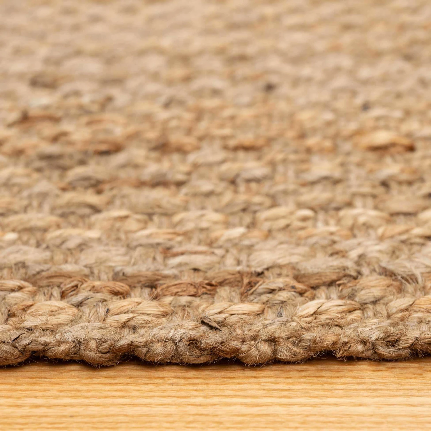 Natural Rustic Brown Bound Jute Rug - Panama 7 Natural Rustic Brown Bound Jute Rug - Panama - Image 5