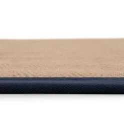 Navy Border Jute Runner Rug - Juliette Navy -Kukoon Rugs Store jute cotton border navy 01865 c4b70e6b 276e 4333 86c4 b9bef75d9a5b