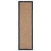 Navy Border Jute Runner Rug - Juliette Navy 1 Navy Border Jute Runner Rug - Juliette Navy -Kukoon Rugs Store jute cotton border navy RR 04467 overhead 90c3e7da 192e 44af a3ee 96c21ec9a38b