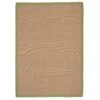 Green Cotton Border Natural Jute Area Rug -Kukoon Rugs Store jute cotton border new green 04488 overhead