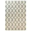 Cream Trellis Natural Jute Area Rug - Trellis -Kukoon Rugs Store jute viscose 02 1173