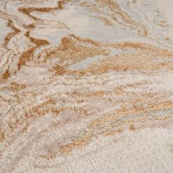 Luxury Marbling Beige Rug - Quartz -Kukoon Rugs Store kubera quartz 04120