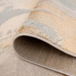 Luxury Marbling Beige Rug - Quartz -Kukoon Rugs Store kubera quartz 04157