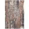 Brown Grey Distressed Mottled Shaggy Living Room Rug -Kukoon Rugs Store kukoon murano hush biege 2