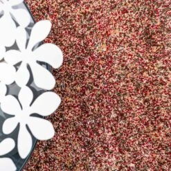 Red Mottled Shaggy Living Room Rug 10 Red Mottled Shaggy Living Room Rug -Kukoon Rugs Store kukoon red 3945 5B1 5D