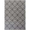 Modern Grey Trellis Living Room Rugs -Kukoon Rugs Store kukoon soho 3512 ws22 4