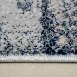 Modern Navy Textured Living Room Rug - Med 17 Modern Navy Textured Living Room Rug - Med -Kukoon Rugs Store med navy 5060 5B3 5D