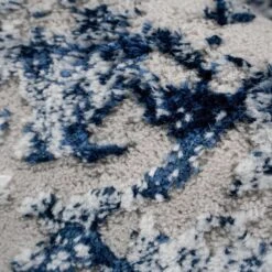 Modern Navy Textured Runner Rug -Kukoon Rugs Store med navy 5672 20runner 5B4 5D