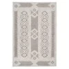 Cream Beige Motif Rug - Ryne -Kukoon Rugs Store milako ryne 00086 overhead sq
