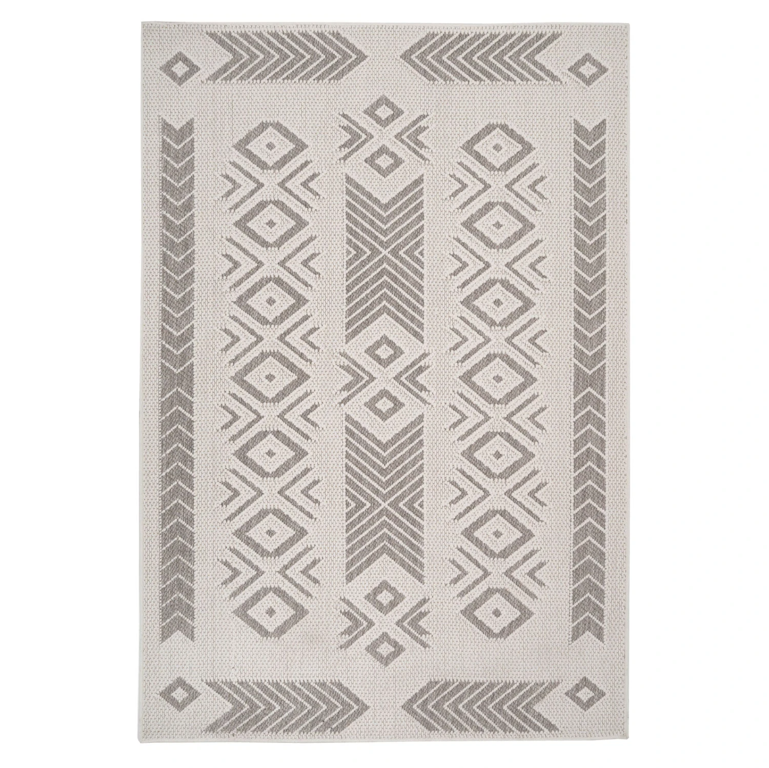 Cream Beige Motif Rug - Ryne 3 Cream Beige Motif Rug - Ryne