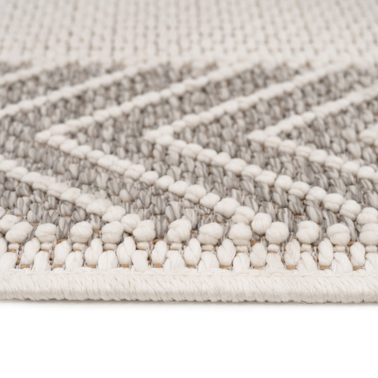 Cream Beige Motif Rug - Ryne 5 Cream Beige Motif Rug - Ryne - Image 3