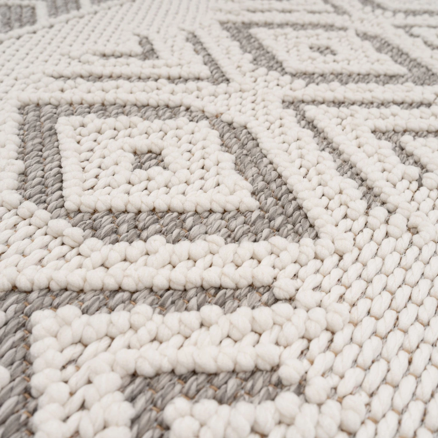 Cream Beige Motif Rug - Ryne 7 Cream Beige Motif Rug - Ryne - Image 5