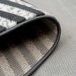 Pink Grey Modern Geometric Bedroom Rug -Kukoon Rugs Store milan 3606 gb55 05519 5B3 5D