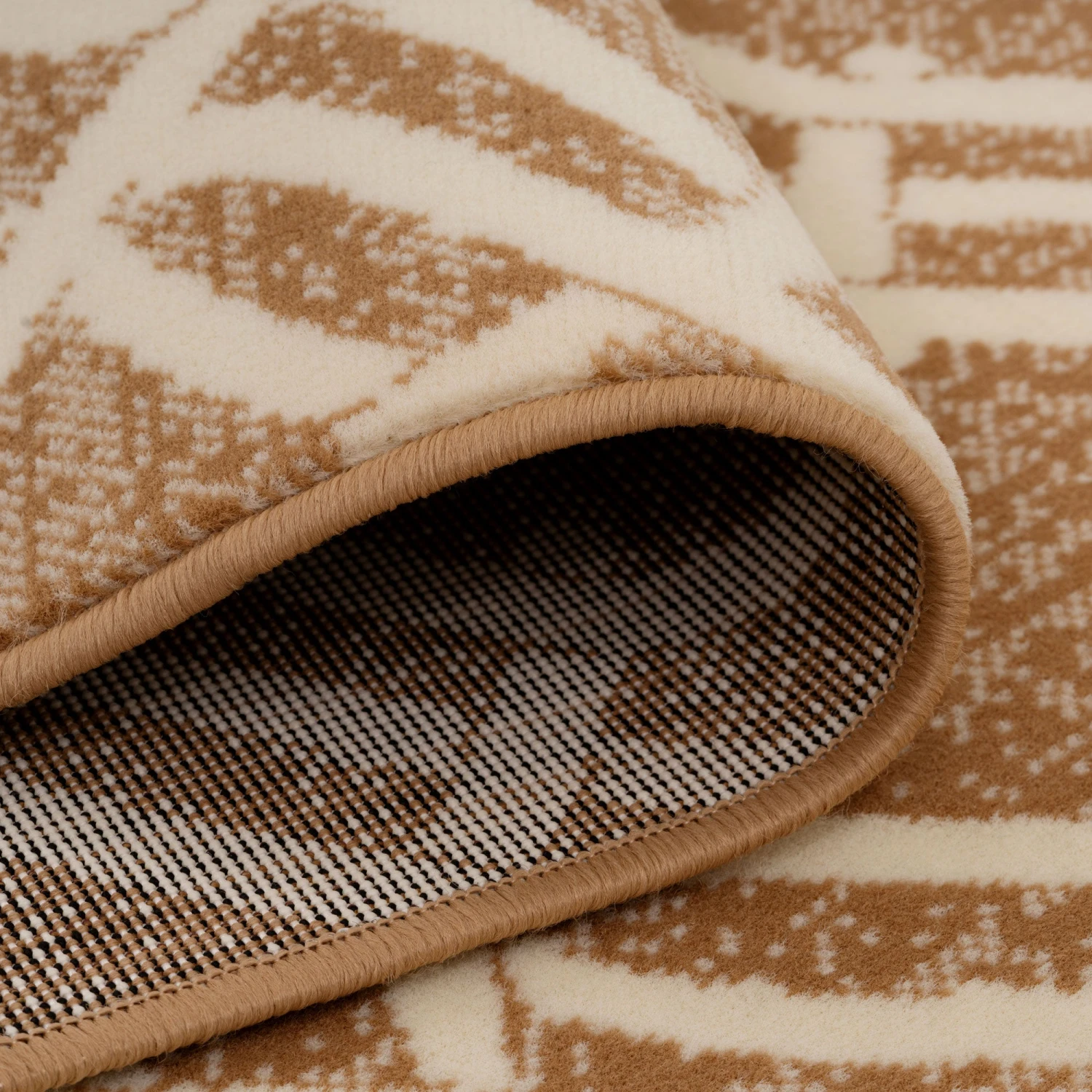 Beige Woven Trellis Living Room Rug 8 Beige Woven Trellis Living Room Rug - Image 6