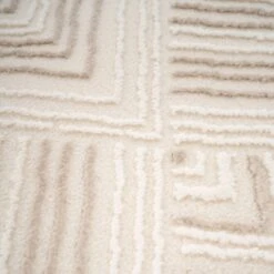 Luxury Art Deco Grey Runner - Rise -Kukoon Rugs Store motion rise 02431