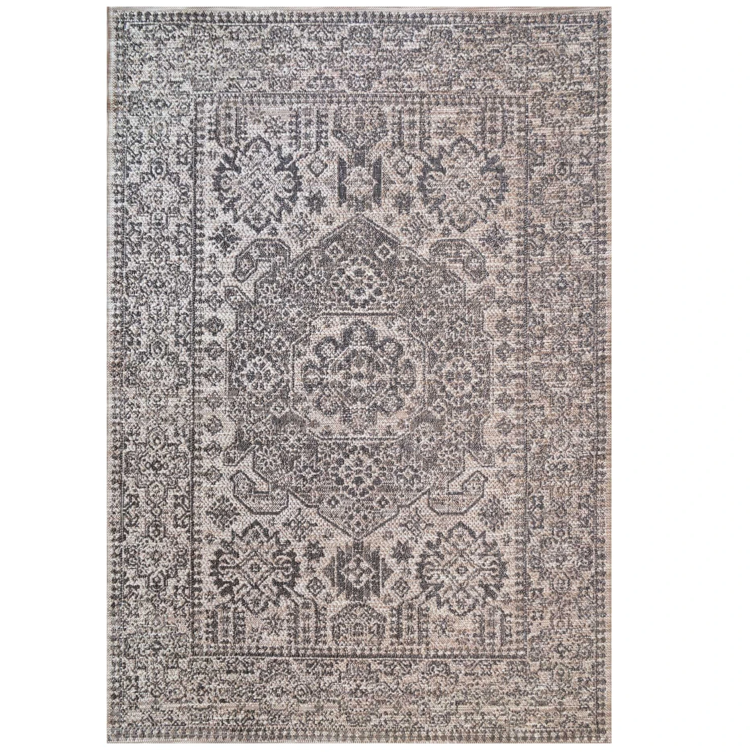 Traditional Textured Flatweave Indoor Outdoor Area Rug - Naylor 4 Traditional Textured Flatweave Indoor Outdoor Area Rug - Naylor - Image 2