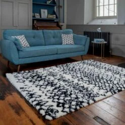 Soft Berber Moroccan Distressed Shaggy Bedroom Rugs - Denali 16 Soft Berber Moroccan Distressed Shaggy Bedroom Rugs - Denali -Kukoon Rugs Store nivala denali 17 copy 5B1 5D