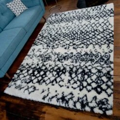 Soft Berber Moroccan Distressed Shaggy Bedroom Rugs - Denali 12 Soft Berber Moroccan Distressed Shaggy Bedroom Rugs - Denali -Kukoon Rugs Store nivala denali 4