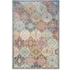 Soft Moroccan Colourful Living Room Area Rug - Atkin 2 Soft Moroccan Colourful Living Room Area Rug - Atkin -Kukoon Rugs Store osbourne atkin multi 7
