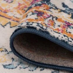 Multicolour Medallion Area Rug -Kukoon Rugs Store oscar joyful multi 09923 copy