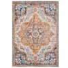 Multicolour Medallion Area Rug -Kukoon Rugs Store oscar joyful multi 09936 overhead copy