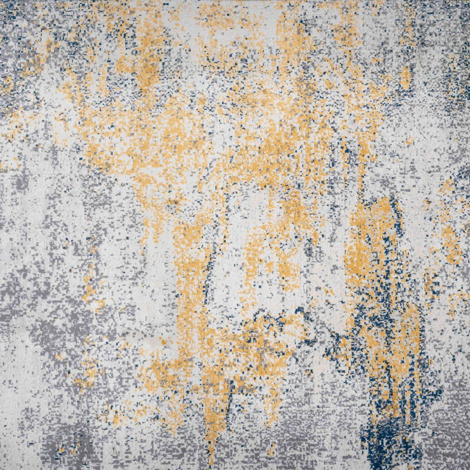 Distressed Ochre Yellow Pastel Soft Hall Runner Rug 5 Distressed Ochre Yellow Pastel Soft Hall Runner Rug - Image 3