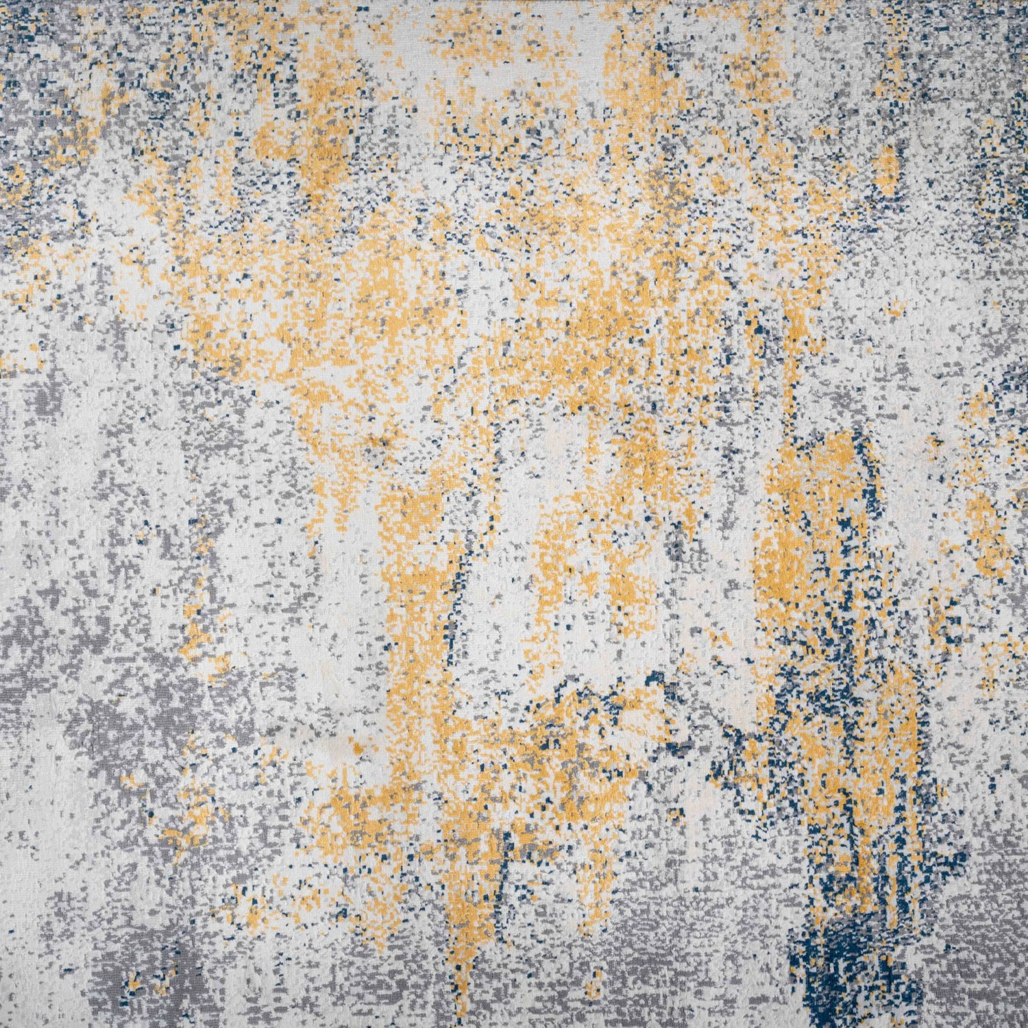 Distressed Ochre Yellow Pastel Soft Hall Runner Rug 7 Distressed Ochre Yellow Pastel Soft Hall Runner Rug - Image 5