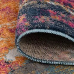 Colourful Paint Abstract Area Rug -Kukoon Rugs Store oscar ray multi 09964 copy a611acc2 ce34 454f 843b 4a858cc4e838