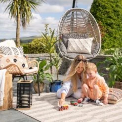 Contemporary Outdoor Patio Rug - Souci -Kukoon Rugs Store outdoor aelius souci 07938 copy