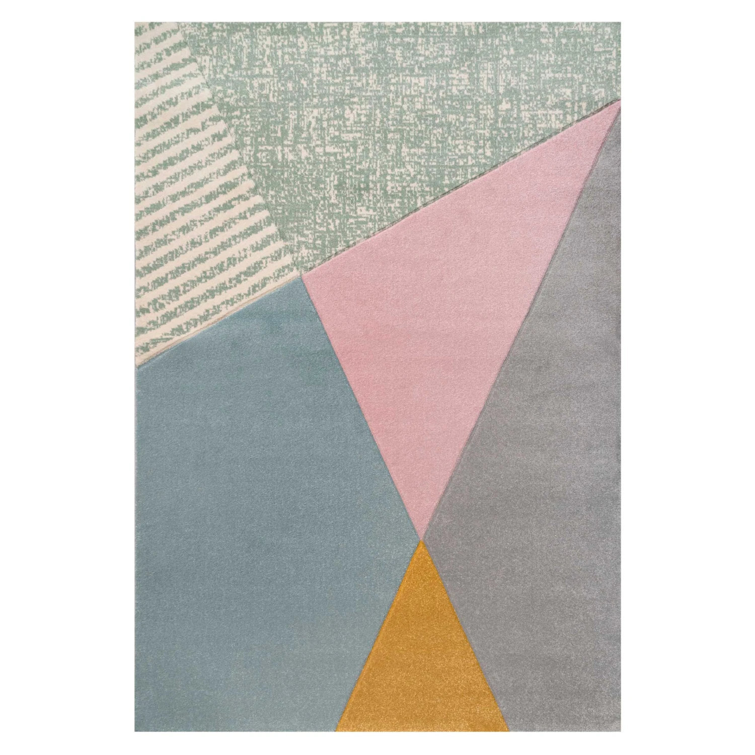 Multicoloured Pastel Abstract Area Rug 3 Multicoloured Pastel Abstract Area Rug