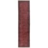 Flatwoven Washable Traditional Red Oriental Runner - Bannon -Kukoon Rugs Store renuu Bannon 20Red 03288